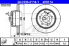 ATE 24.0109-0114.1 Brake Disc